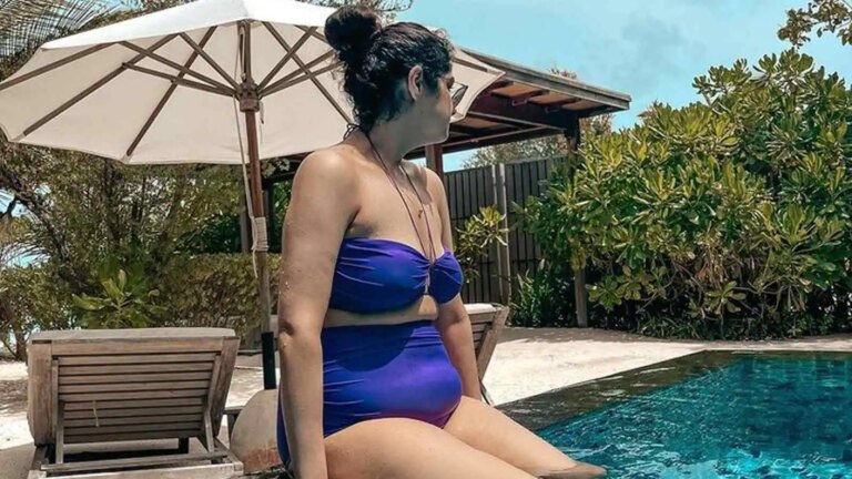 Anshula Kapoor spreads body positivity with her bikini look, says ‘skin is meant to fold and roll’