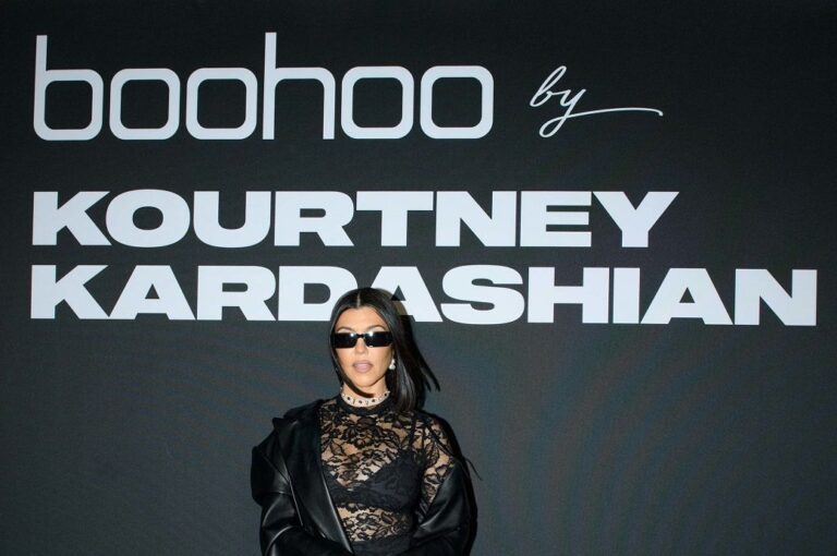 Kourtney Kardashian & UK’s Boohoo partner for sustainable fashion