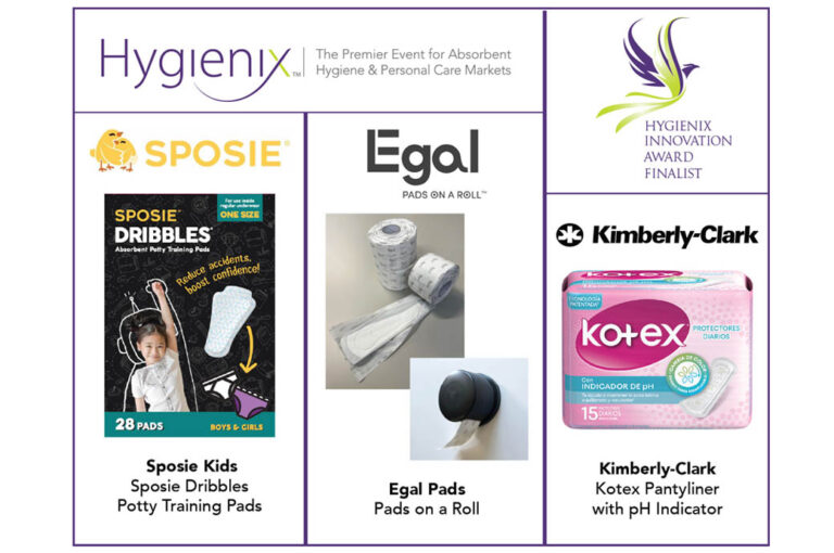 Absorbent Hygiene products finalists for Hygienix Innovation Award