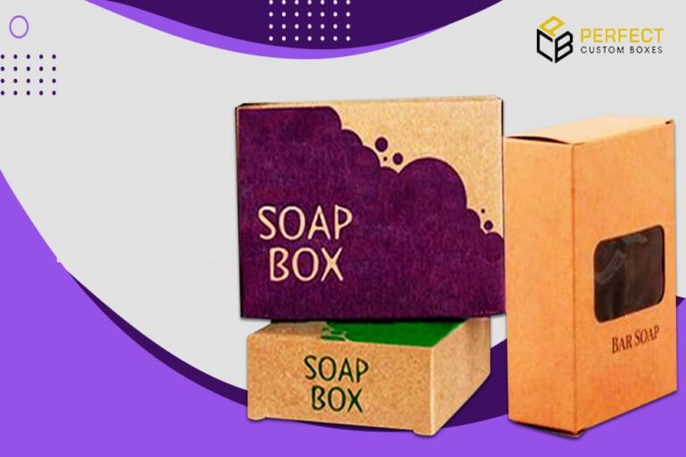 Customized Boxes for Soap brands to educate the audience