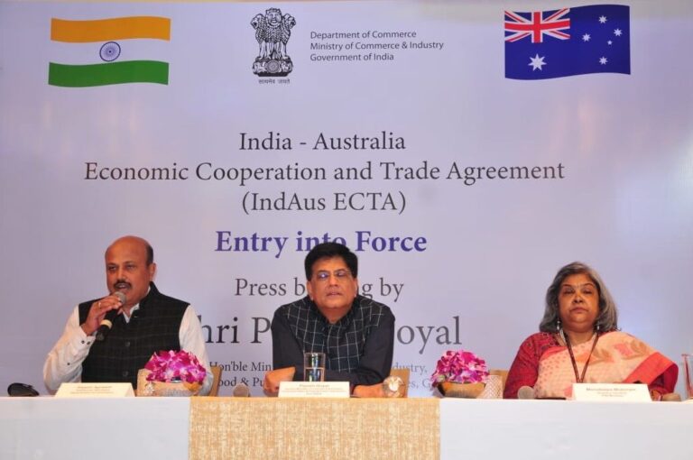 India-Australia ECTA comes into force from today