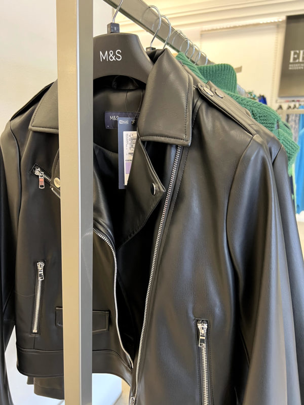 Friday Treat : M&S Faux Leather Biker