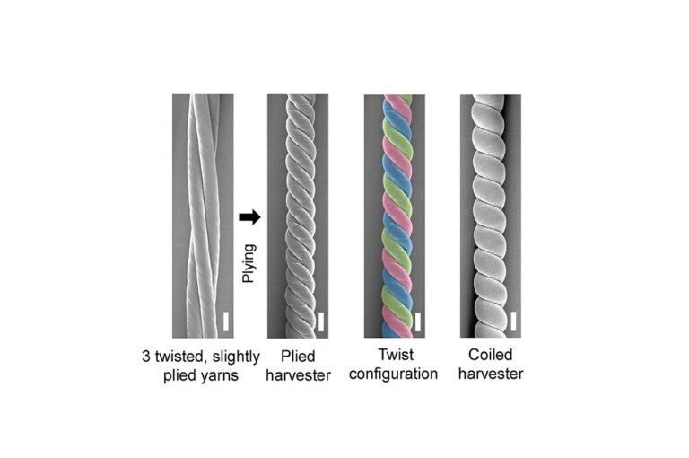 US students develop carbon nanotube yarn harvesting mechanical energy