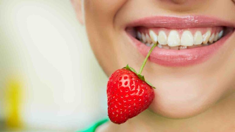 Strawberry for teeth whitening: Juicy fruit with oral health benefits?