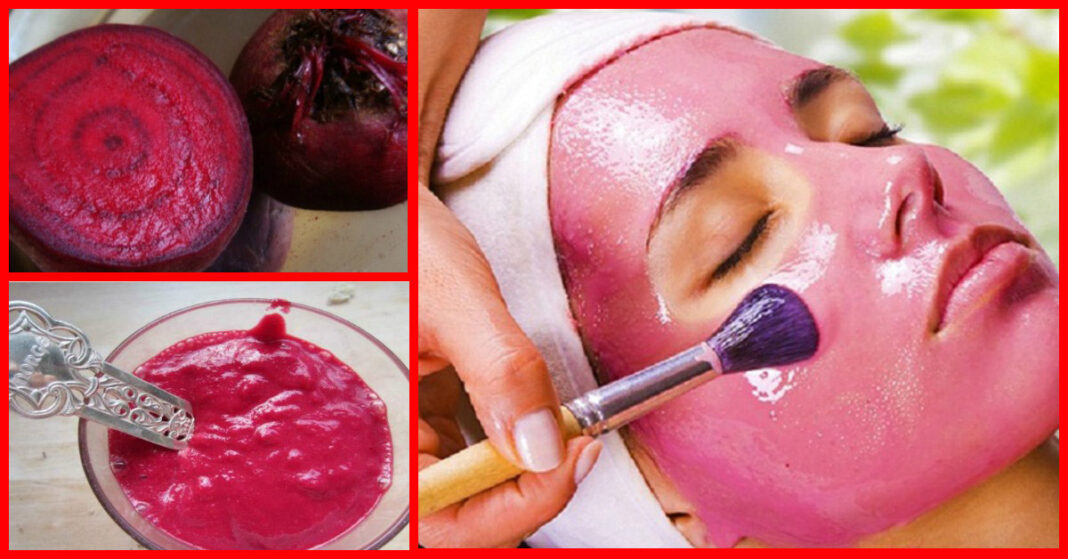 beetroot face pack