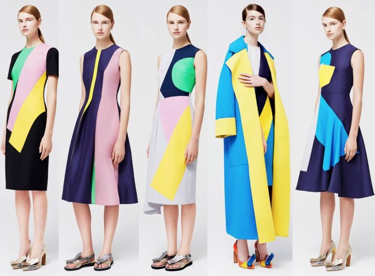 Chic Color Block Dress: A Stylish Statement of Vibrant Contrasts